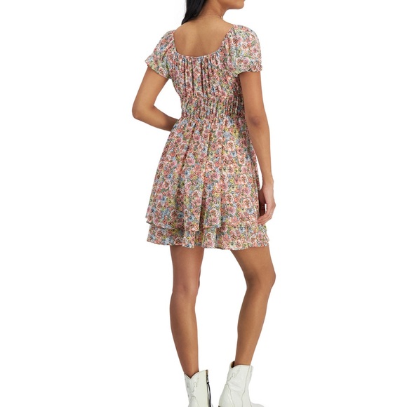 🍂🍁 Fall LoveShackFancy Inspired Self Esteem Floral Peasant Dress Sz XL - Picture 2 of 4